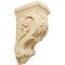 Ekena Millwork 3 1/2"W x 4 3/8"D x 7 7/8"H Small Grape Bunches Corbel, Maple COR03X04X07GRMA - alternate 1